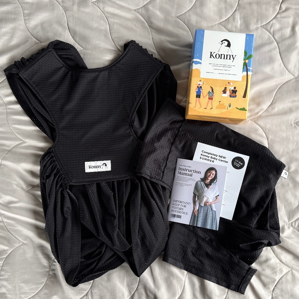 Konny Summer Mesh Carrier | Black, Large